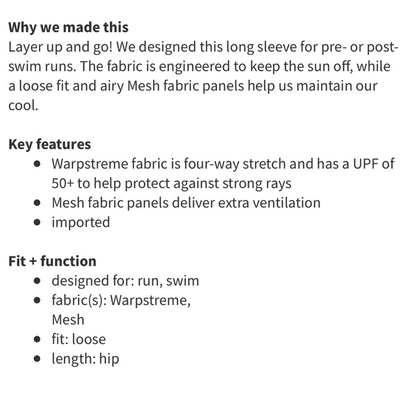 Like New! Lululemon Sun Runner Long Sleeve (8/10) - Picture 15 of 15